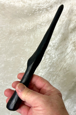 Neolithic Bog Oak Wand