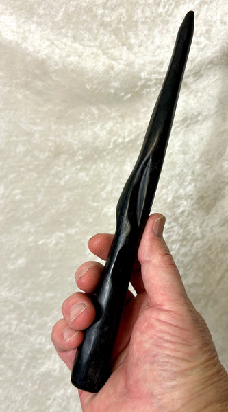 Neolithic Bog Oak Wand
