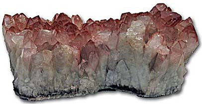 Hematoid Quartz Cluster