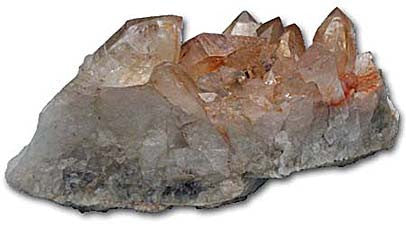 Hematoid Quartz Cluster