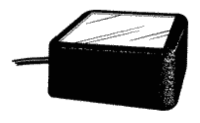 Light Base - Black Base with Solid White Translucent Top